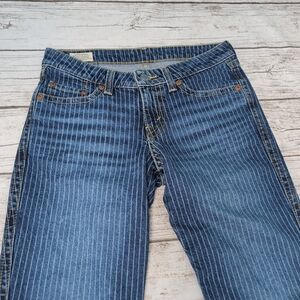 Levi's Noughties Bootcut Pinstripe Women's Jeans Size 29x32
